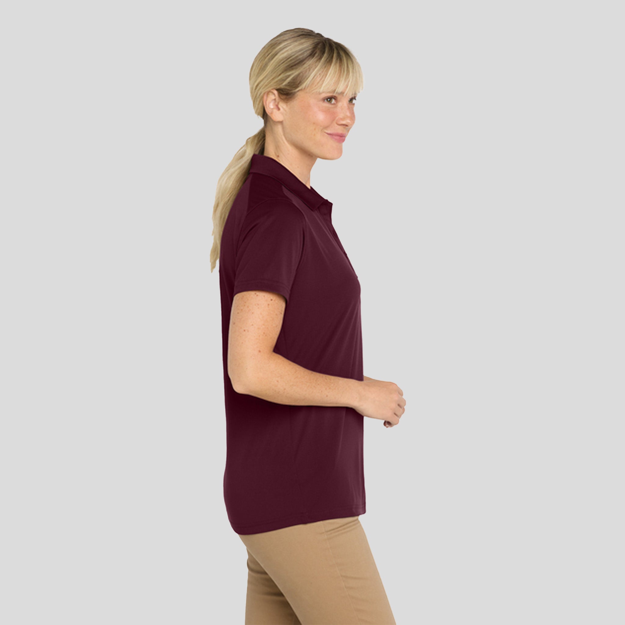 Women's Select Lightweight Snag-Proof Polo | Maroon