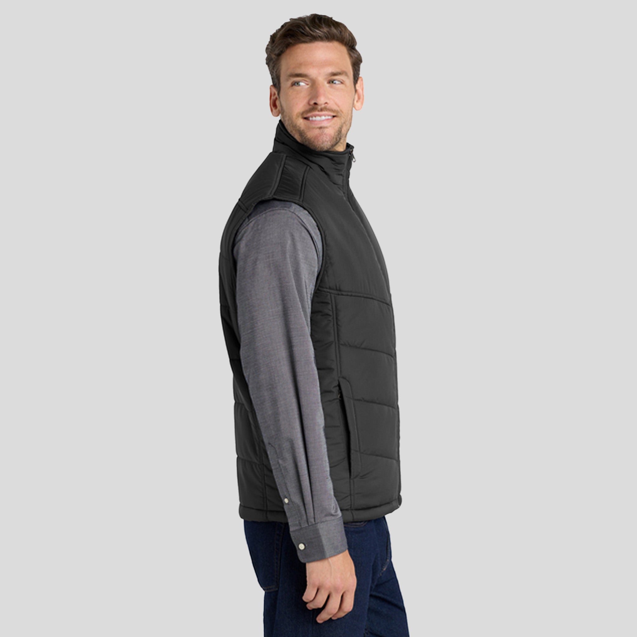 Puffy Vest | Black