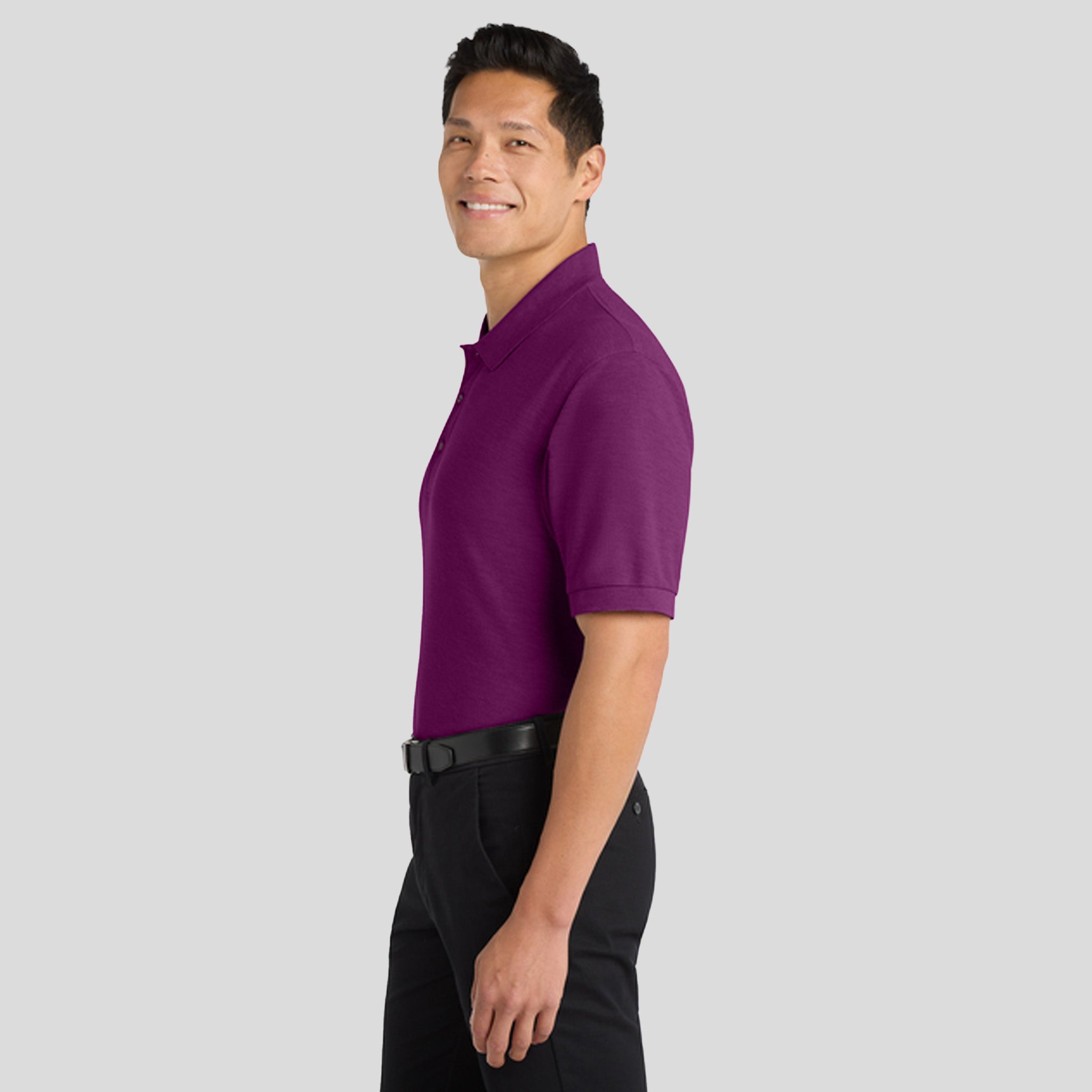 Silk Touch™ Polo | Deep Berry