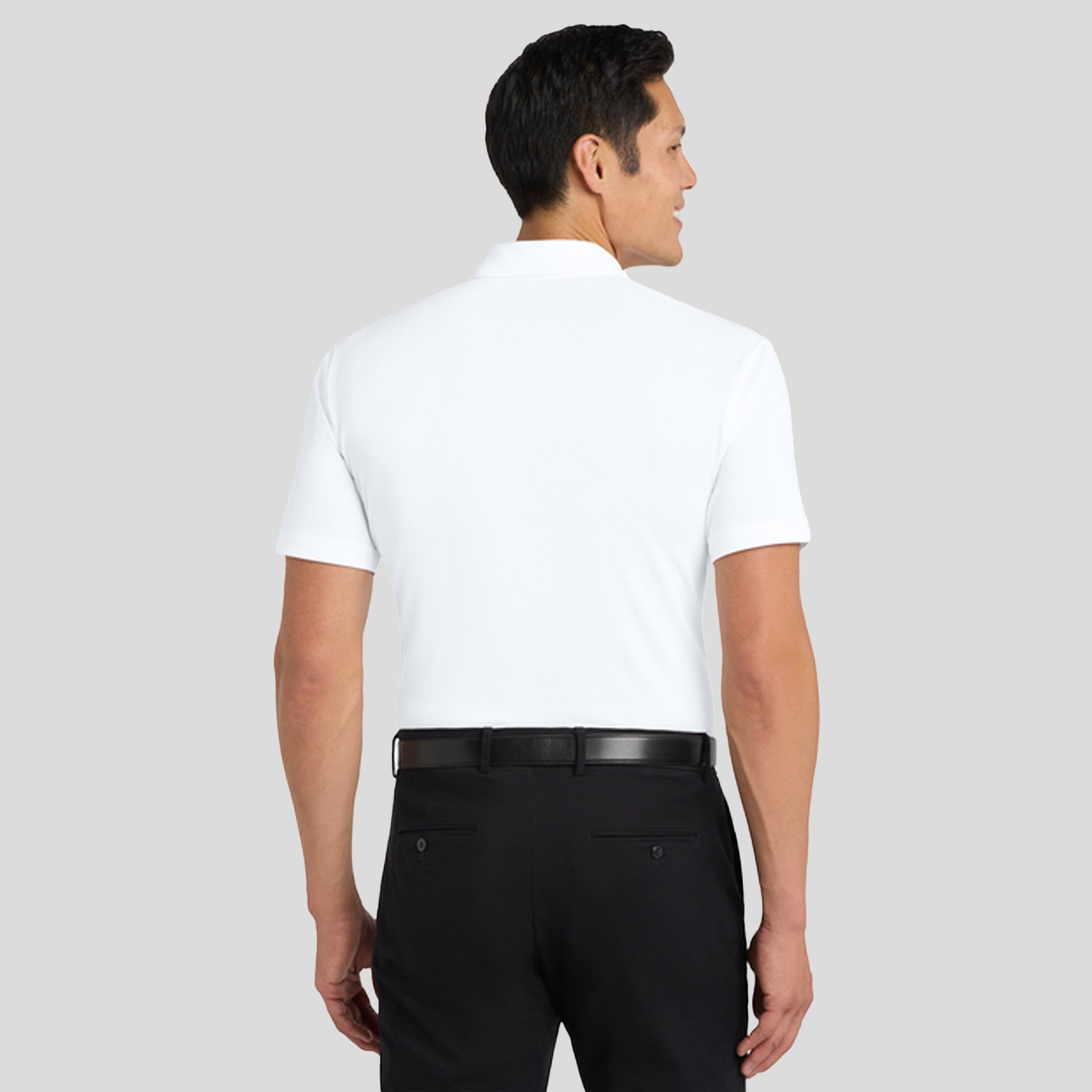 Men's Silk Touch™ Performance Polo | White
