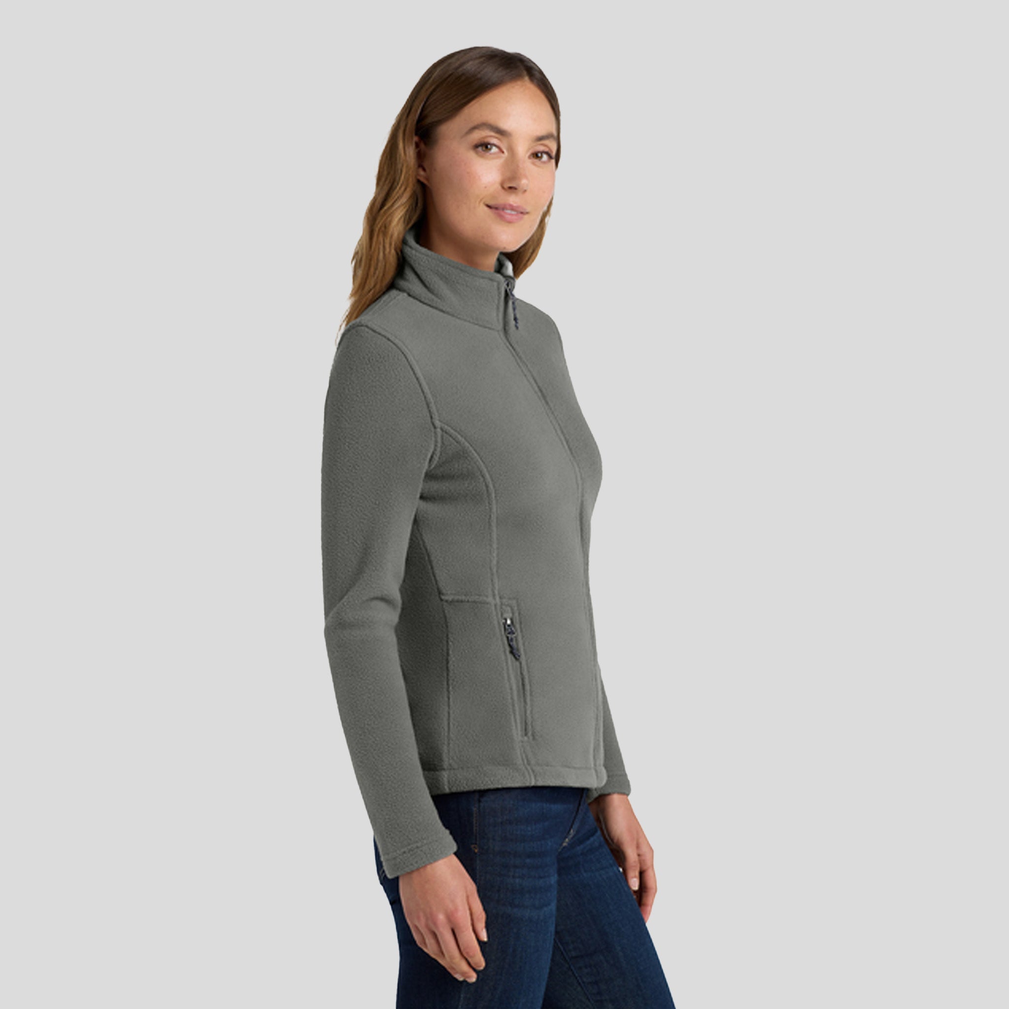 Women's Value Fleece Jacket | Deep Smoke