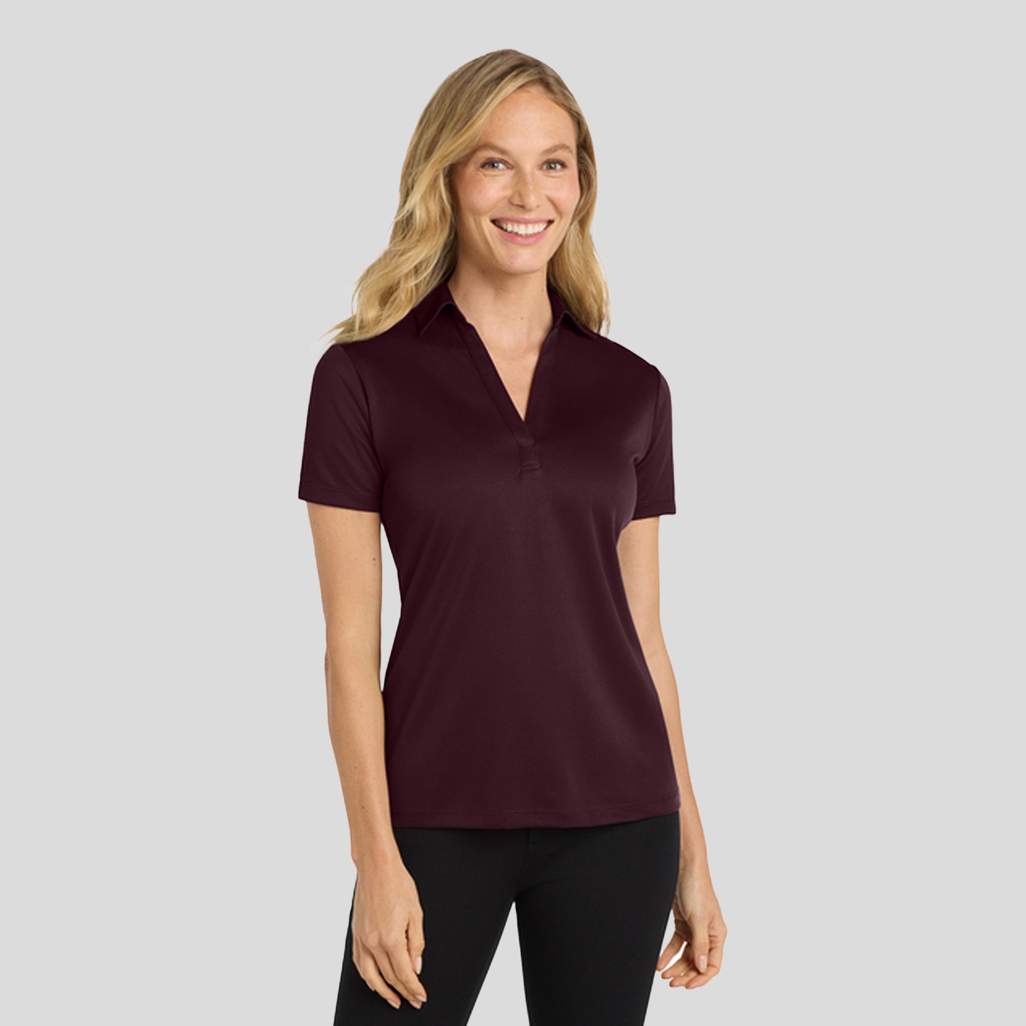 Women's Silk Touch™ Performance Polo | Maroon