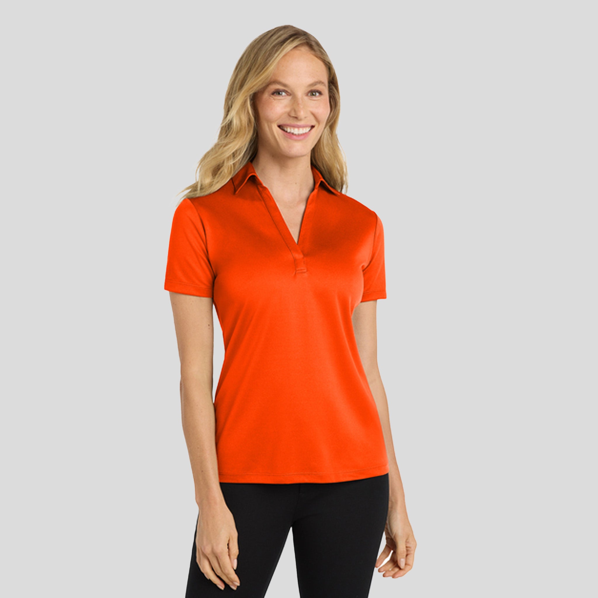 Women's Silk Touch™ Performance Polo | Neon Orange