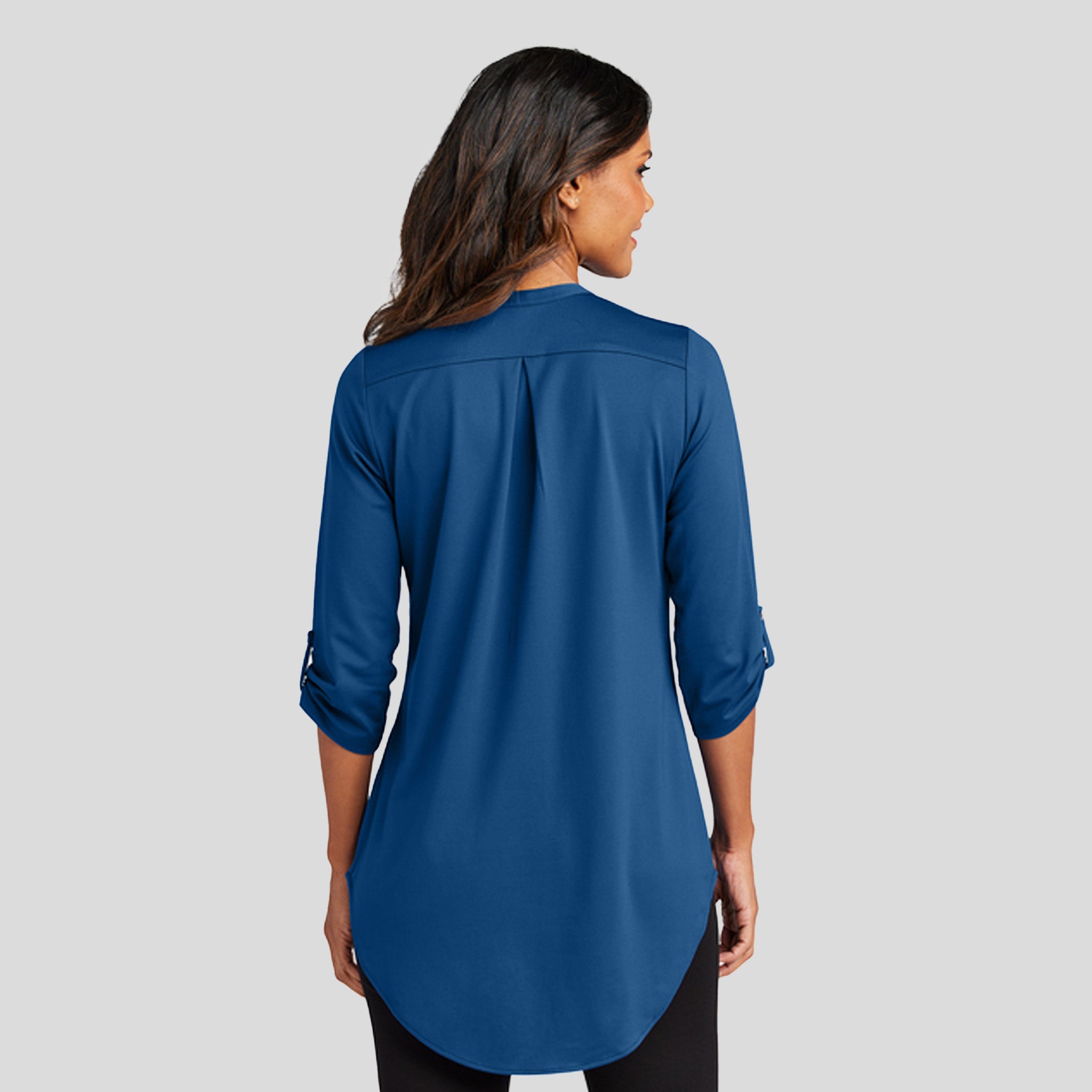 Women's City Stretch 3/4-Sleeve Tunic | True Blue