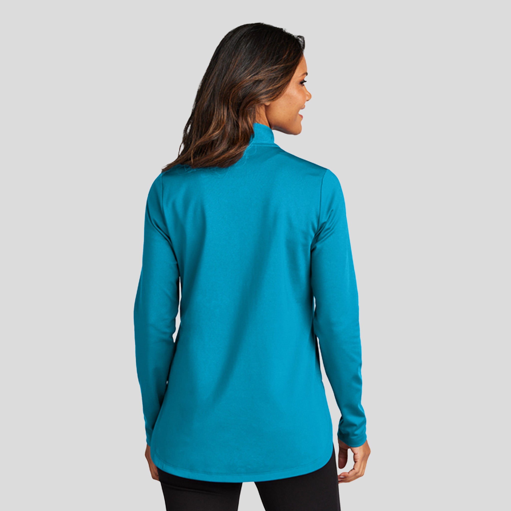 Women's C-FREE® Double Knit 1/4-Zip | Parcel Blue