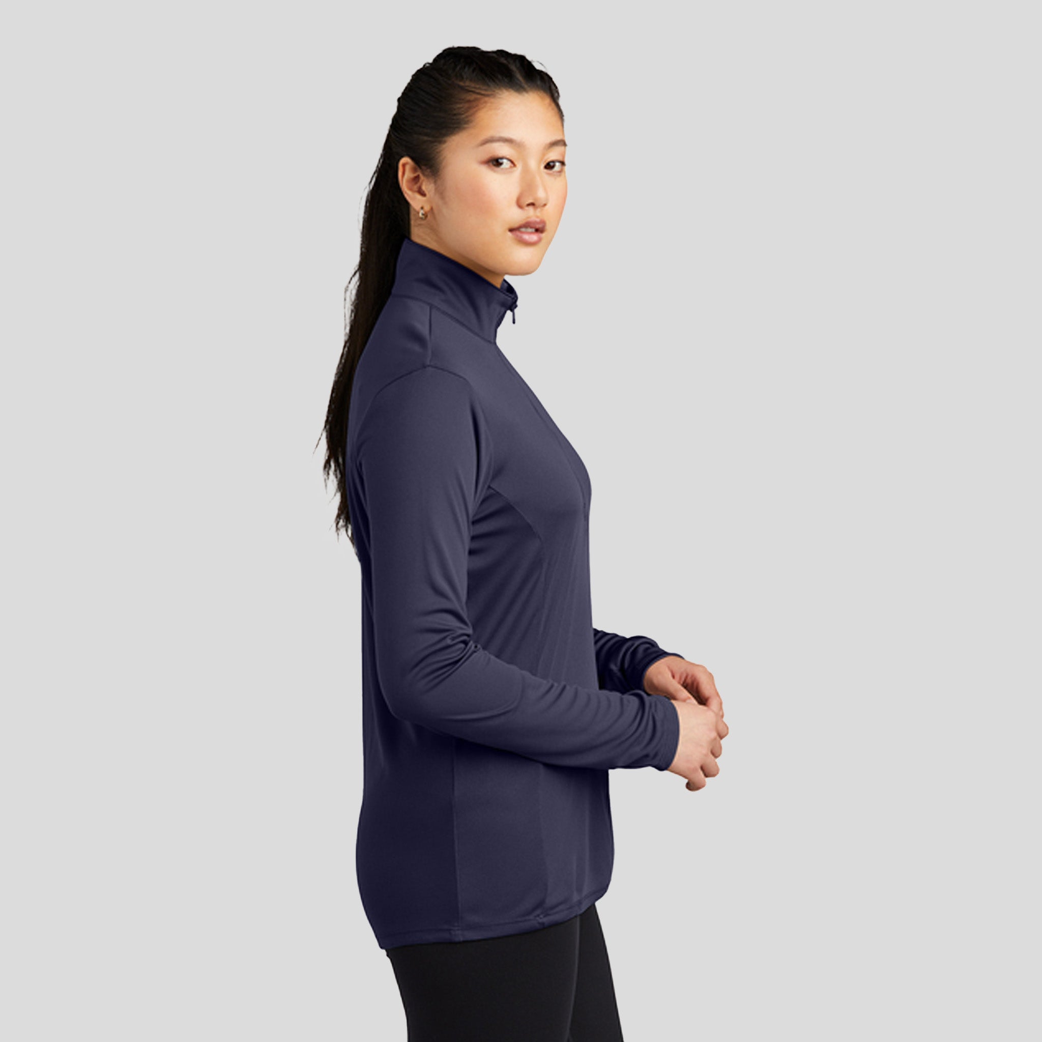 Women's PosiCharge® Competitor™ 1/4-Zip Pullover | Navy