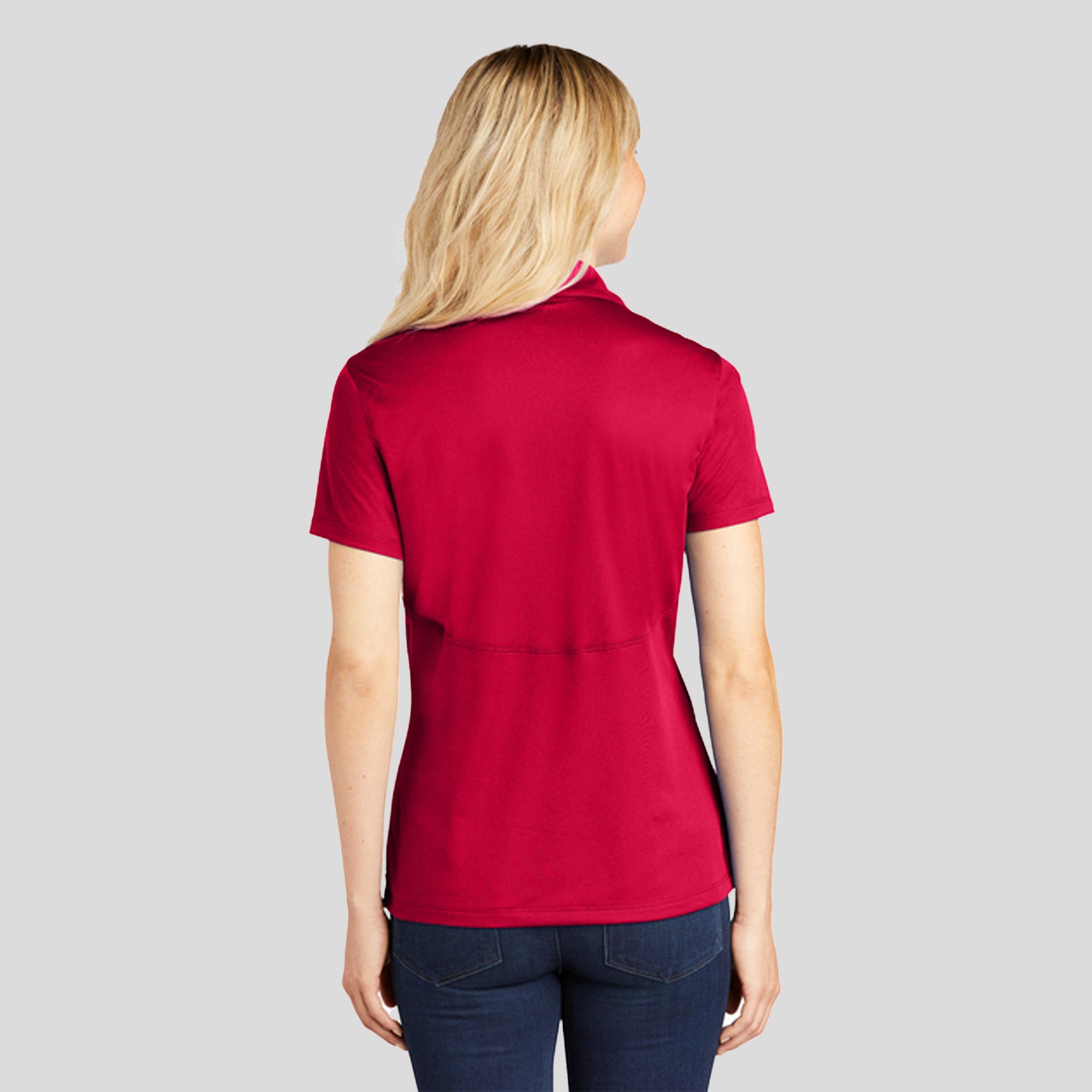 Women's Micropique Sport-Wick® Polo | Deep Red