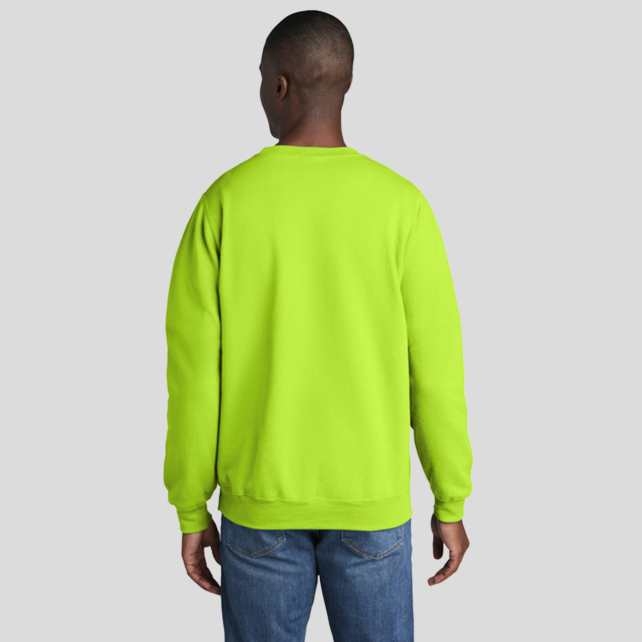 Core Fleece Crewneck Sweatshirt | Neon Yellow