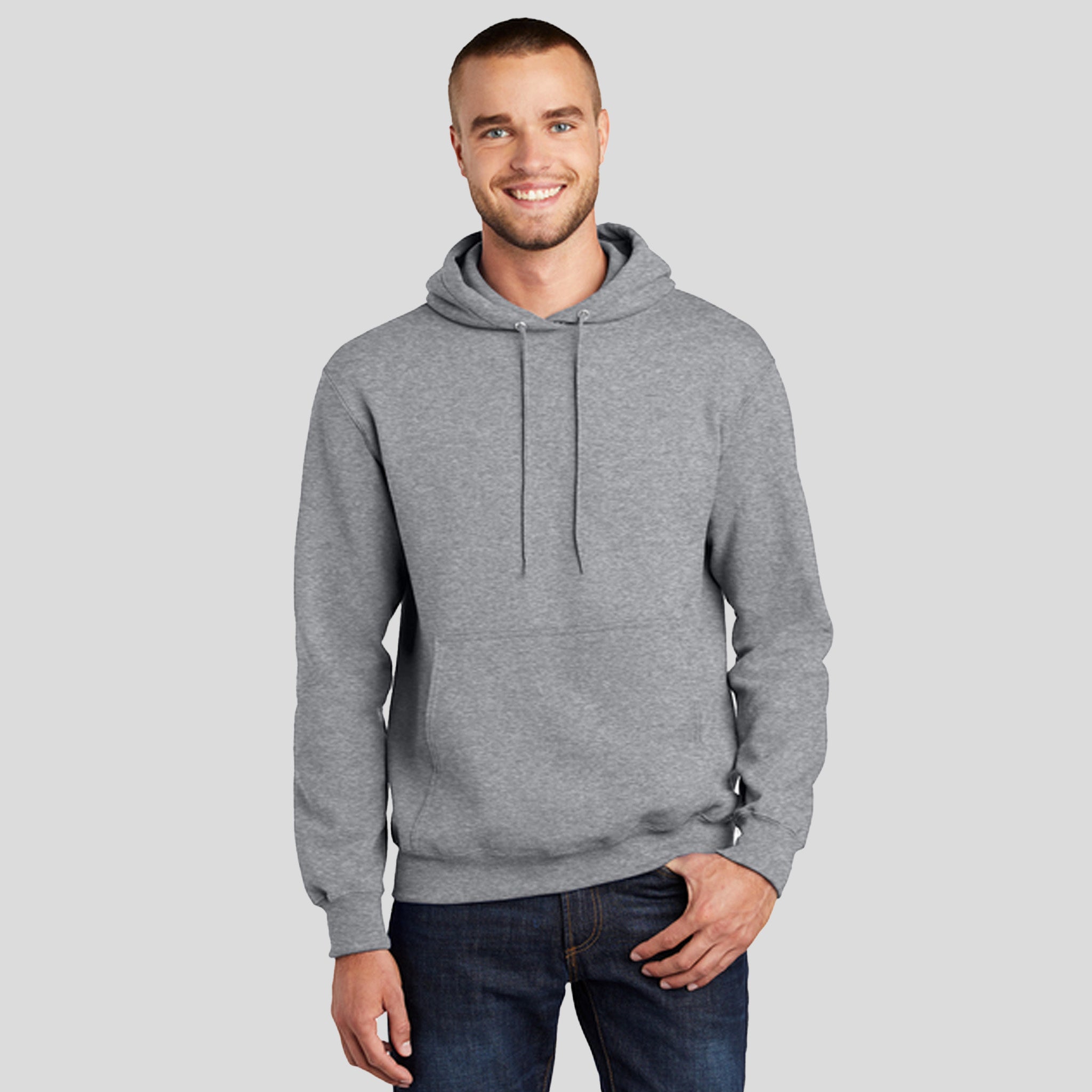 Core Fleece Pullover Hooded Sweatshirt | Athletic Heather