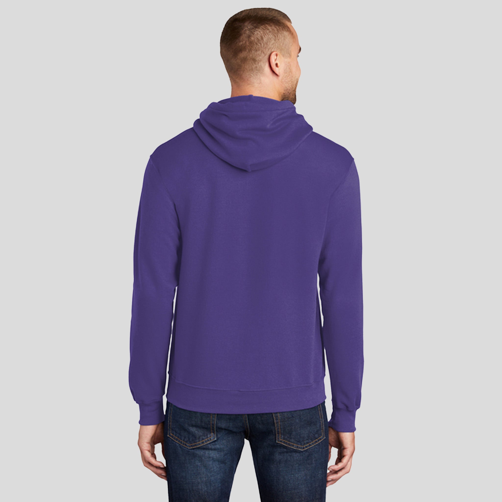 Core Fleece Pullover Hooded Sweatshirt | Purple
