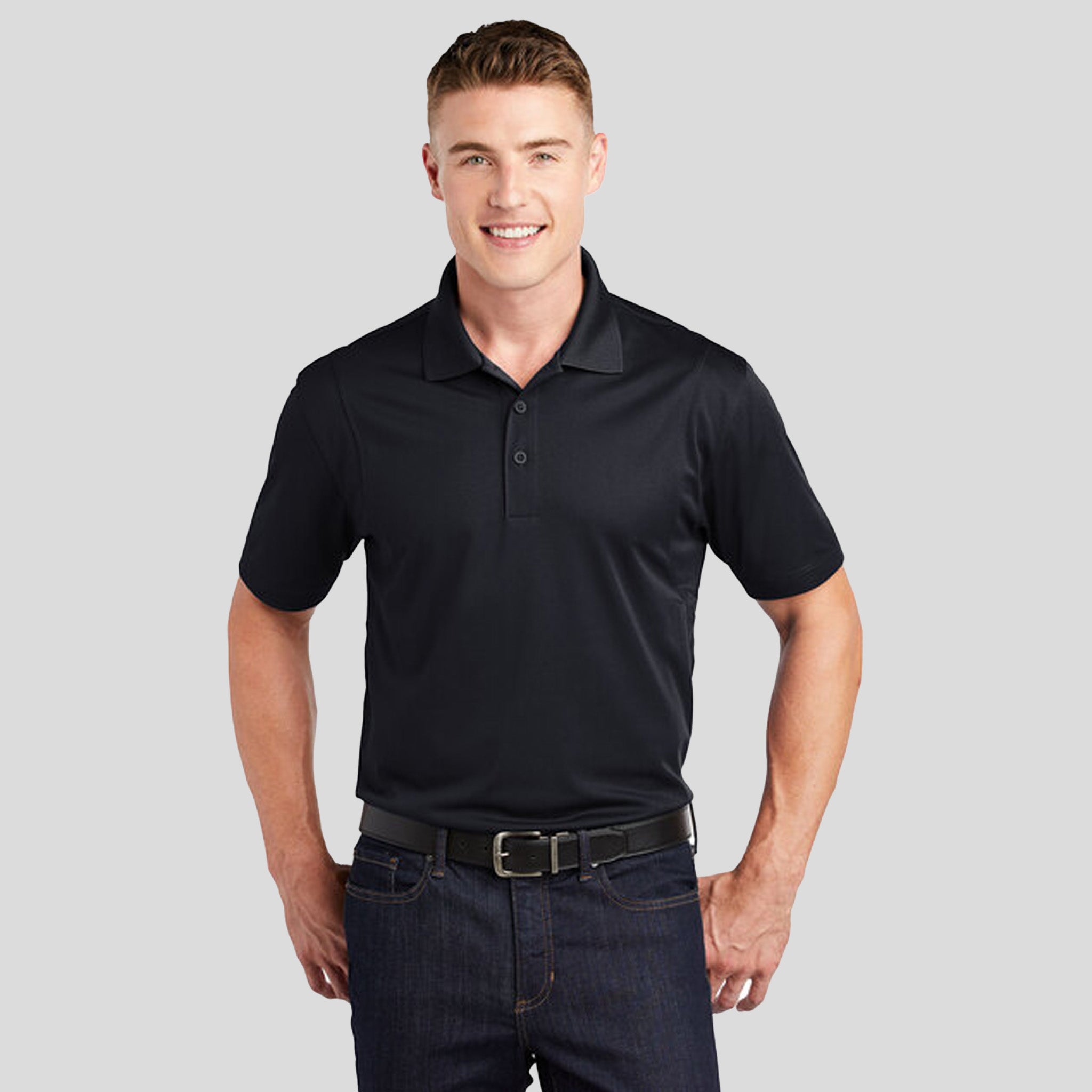 Micropique Sport-Wick® Polo | Black