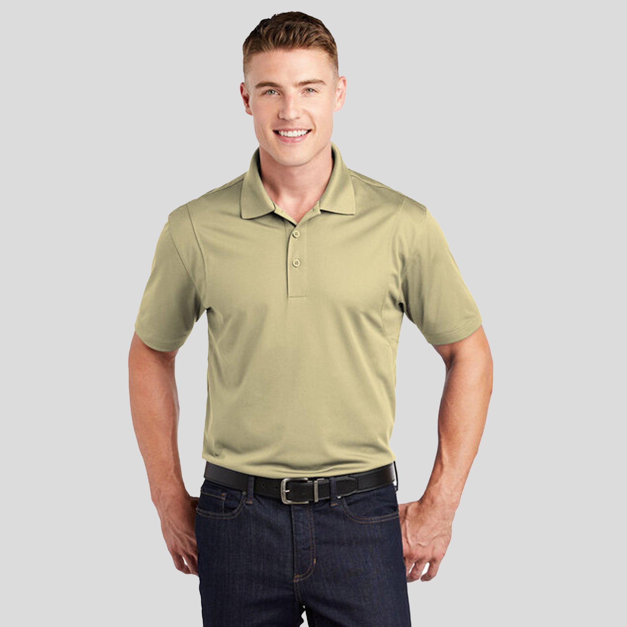 Micropique Sport-Wick® Polo | Vegas Gold