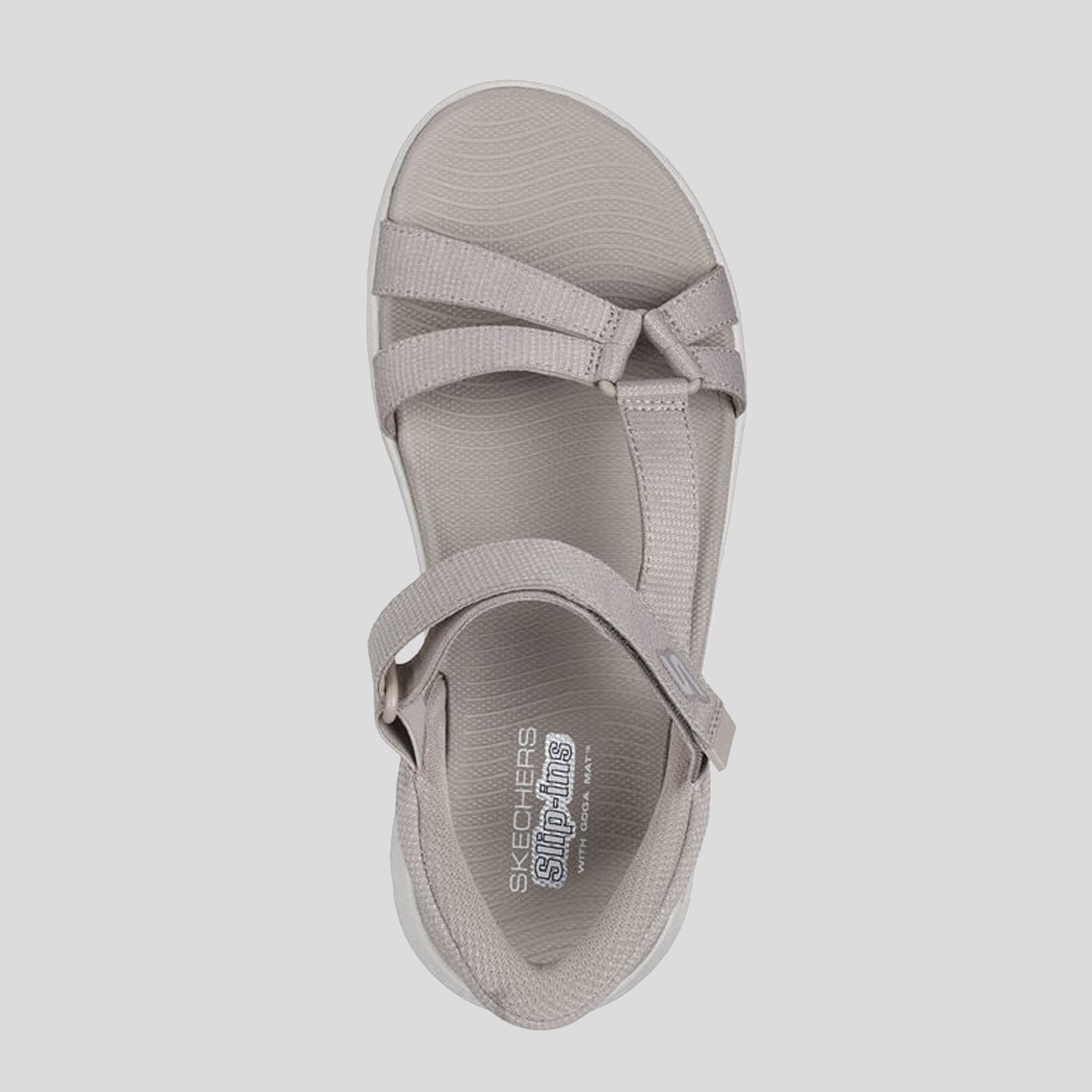 Skechers Slip-ins: GO WALK Flex Sandal - Illuminate | Taupe