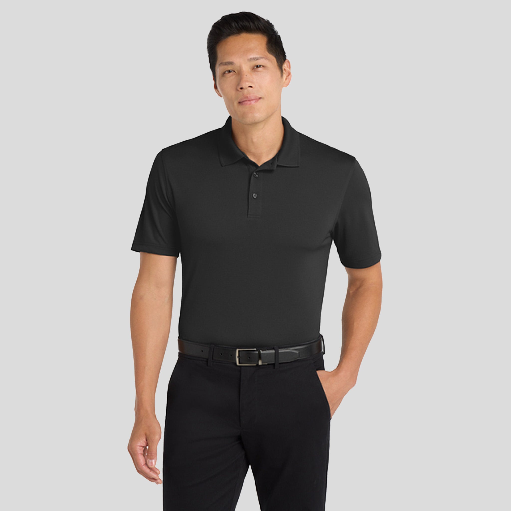 Dry Zone® UV Micro-Mesh Polo | Deep Black
