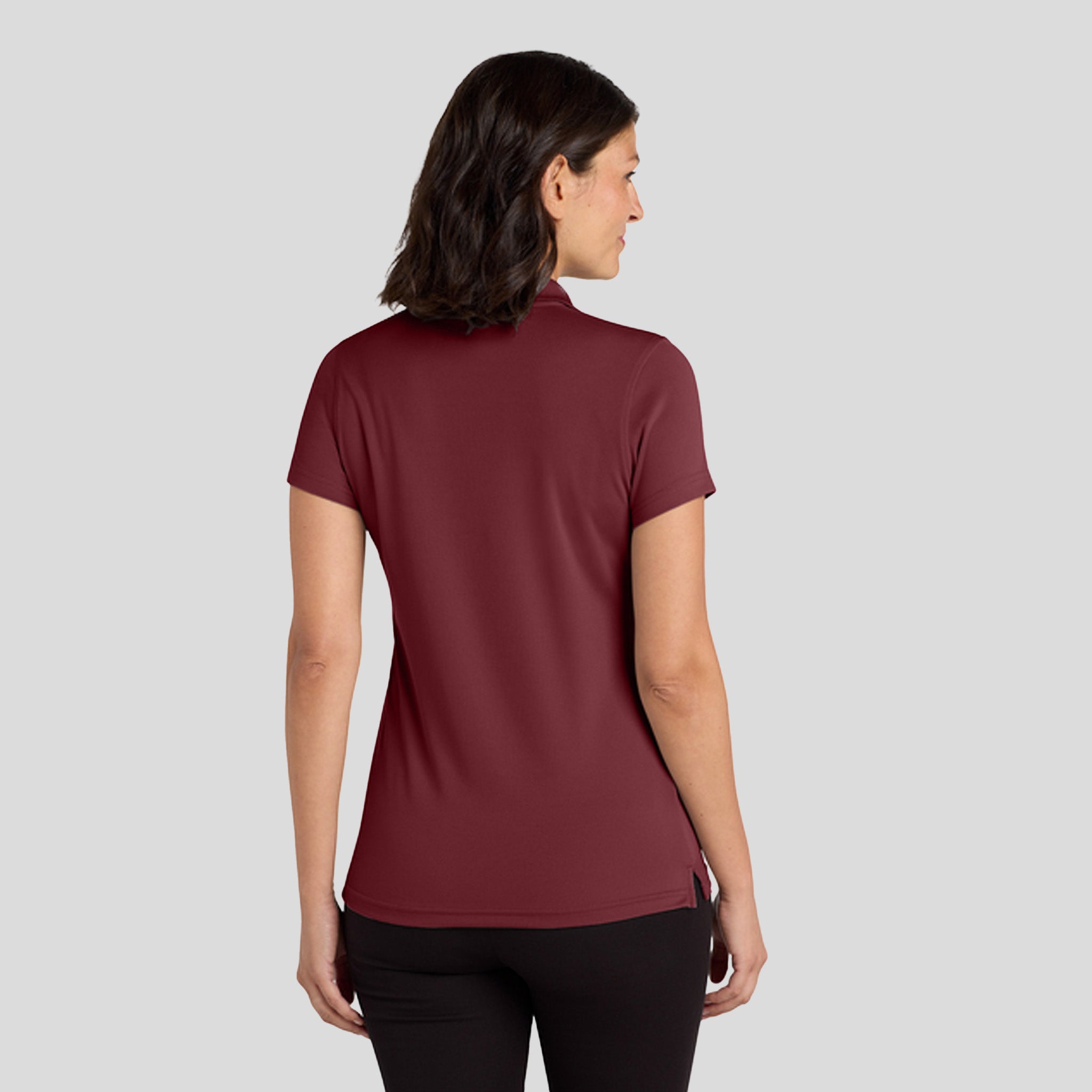 Women's Dry Zone® UV Micro-Mesh Polo | Burgundy