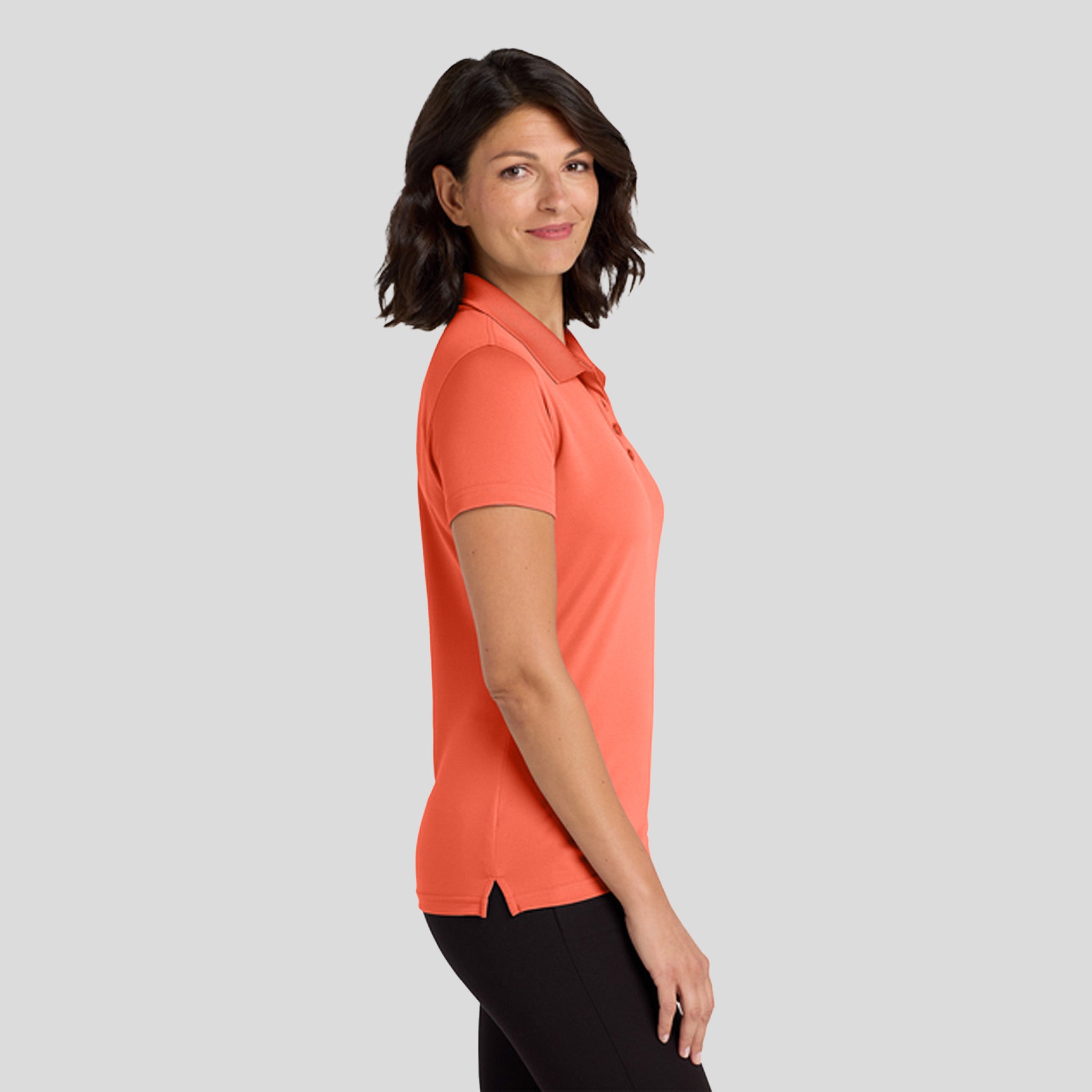 Women's Dry Zone® UV Micro-Mesh Polo | Coral Splash