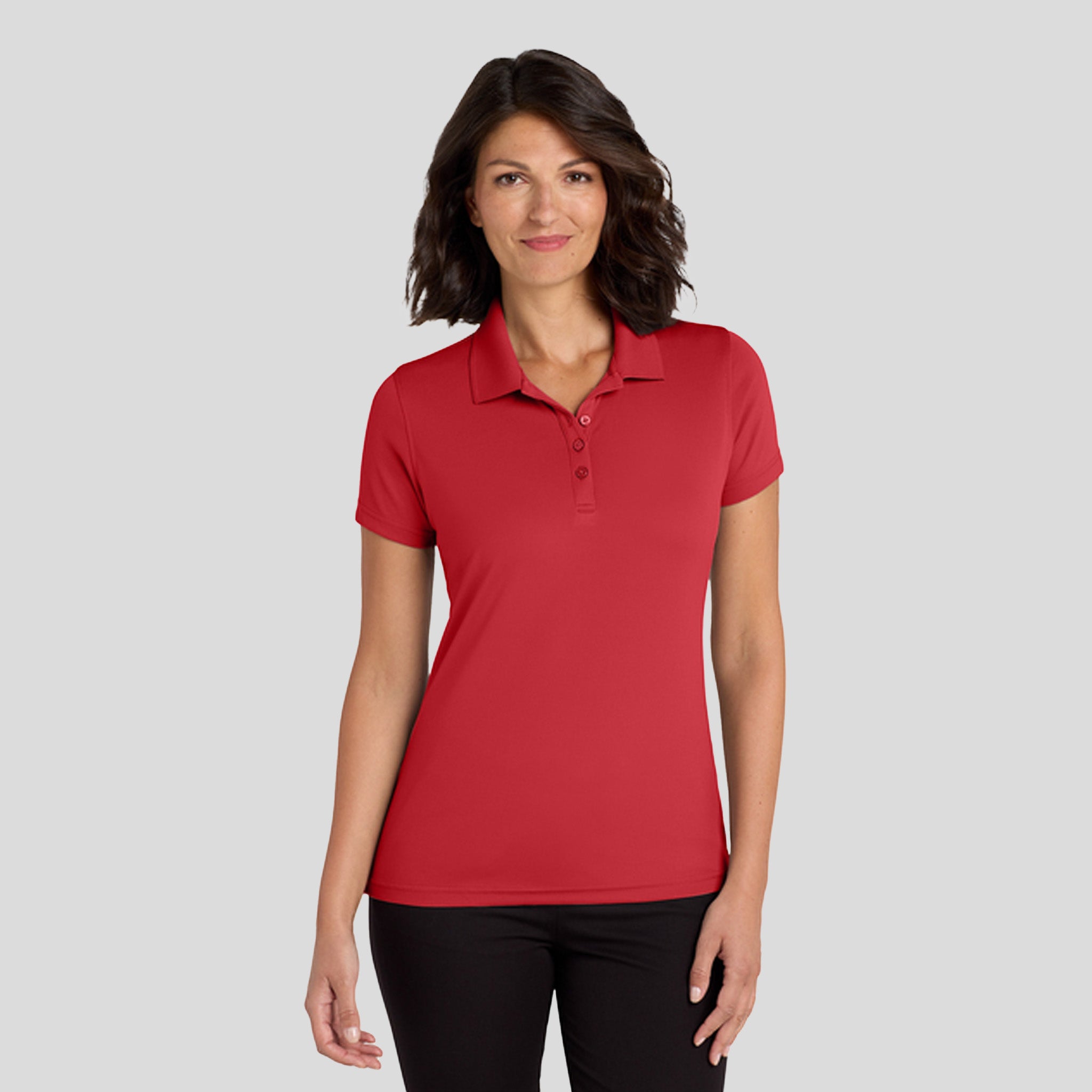 Women's Dry Zone® UV Micro-Mesh Polo | Rich Red