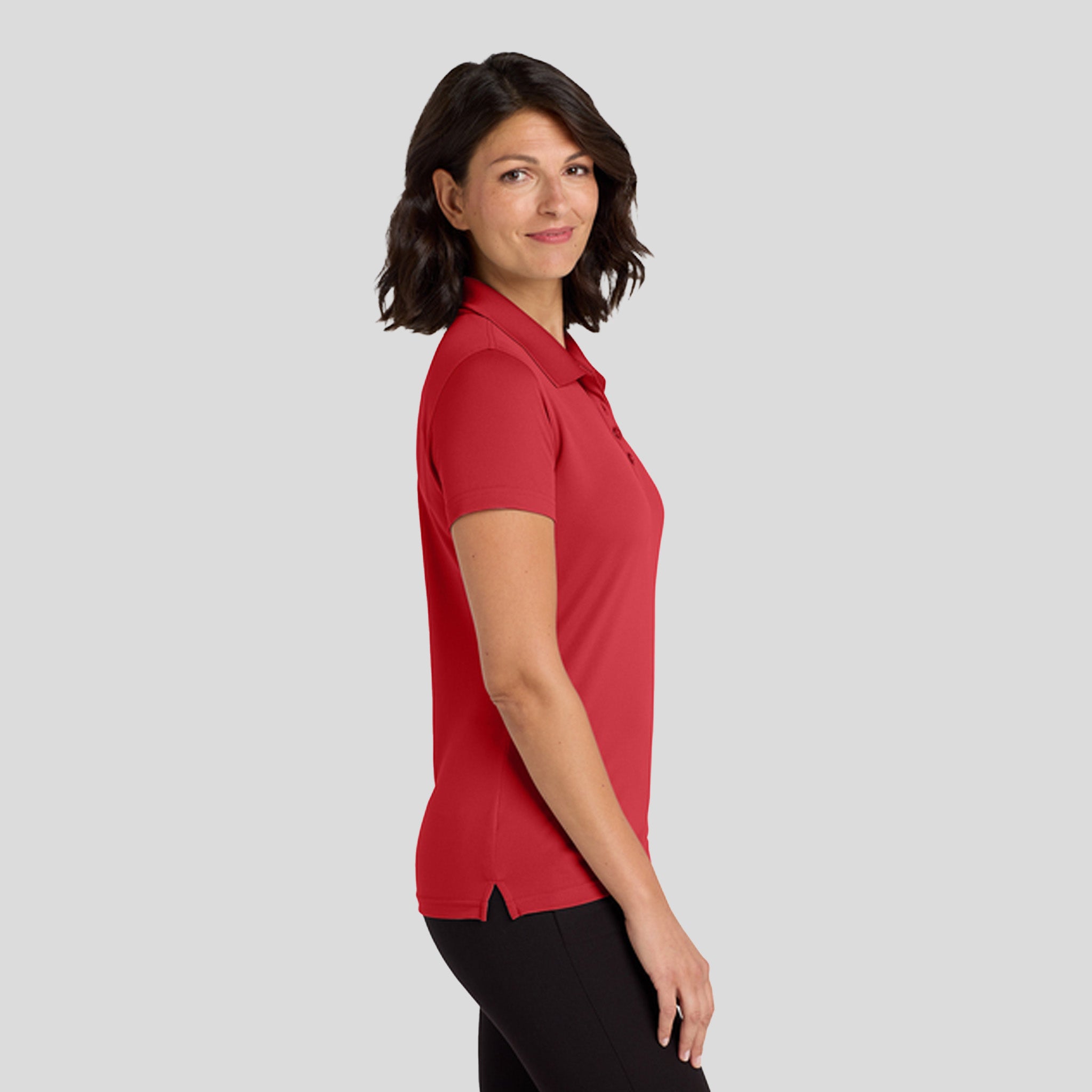 Women's Dry Zone® UV Micro-Mesh Polo | Rich Red