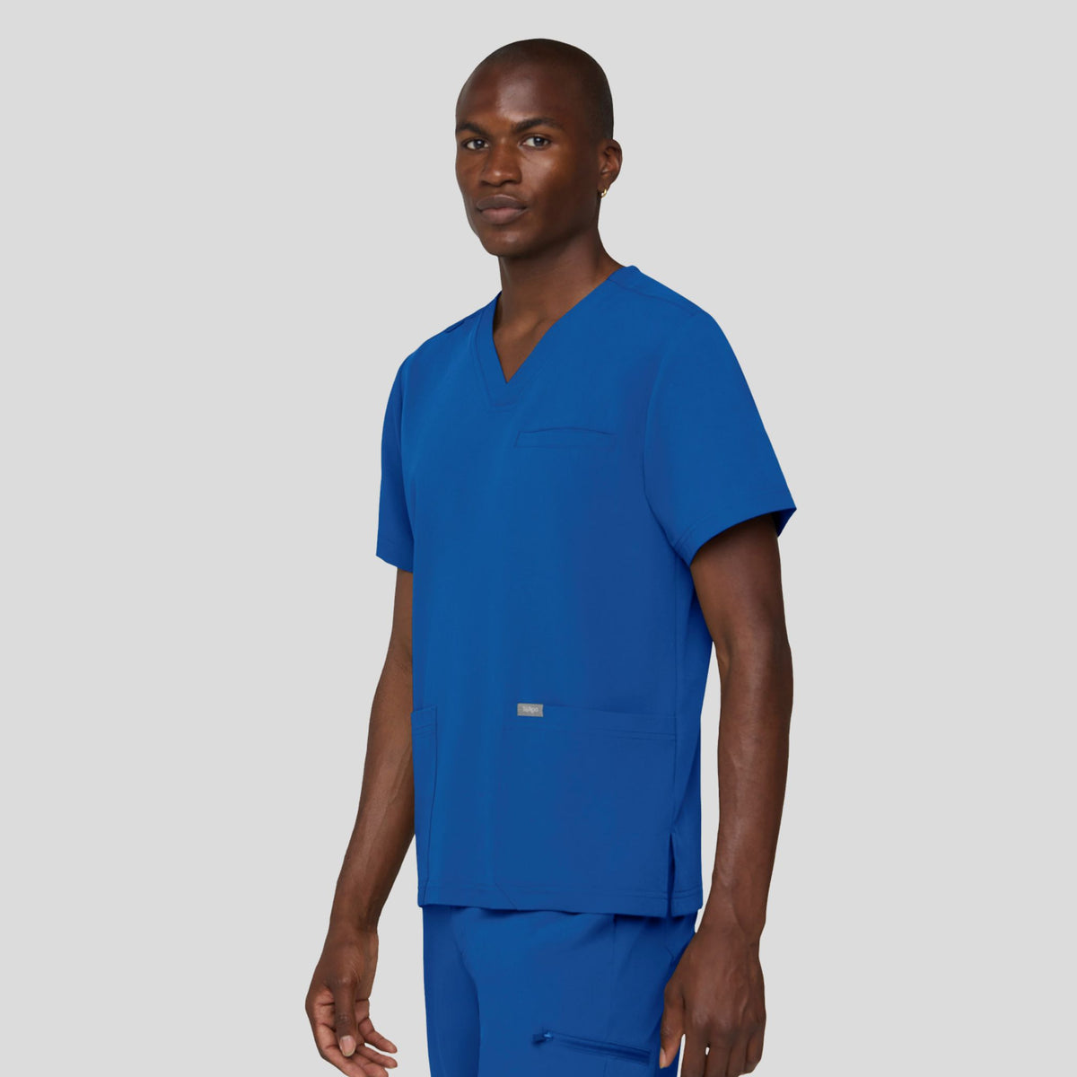 Tempo Men's 3 Pocket V-Neck Top | Royal