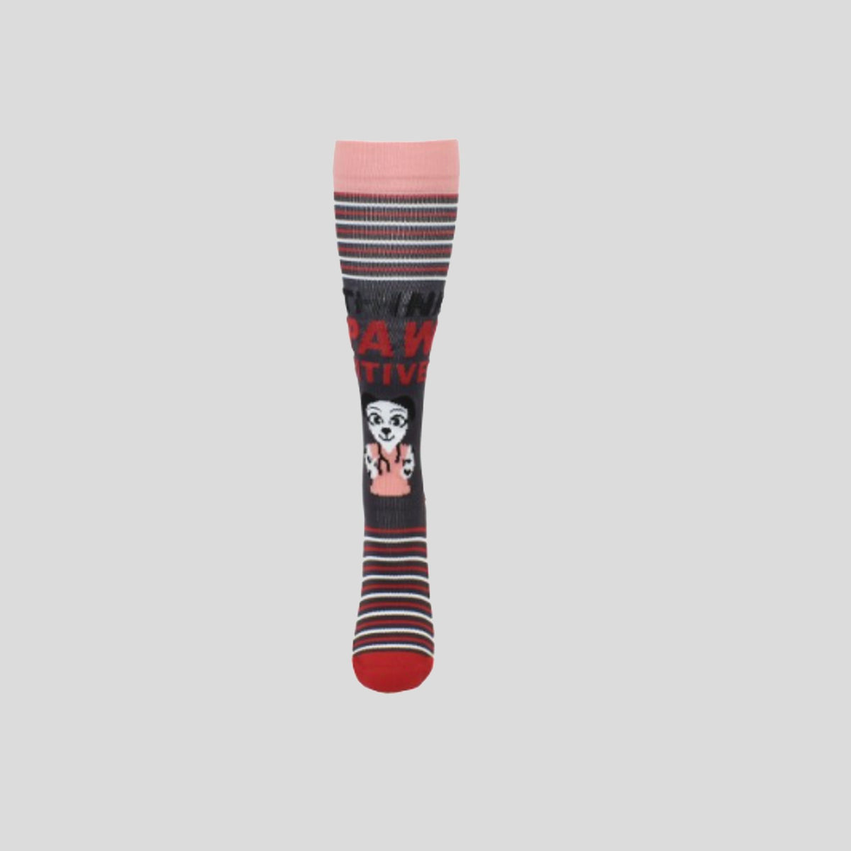 Animal Pals "Think PAWsitive" Fashion Compression Sock